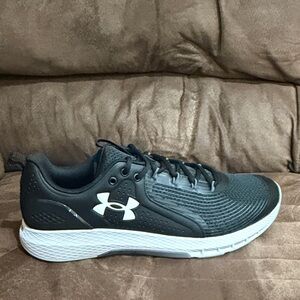 Under Armour Black and White Athletic Shoes